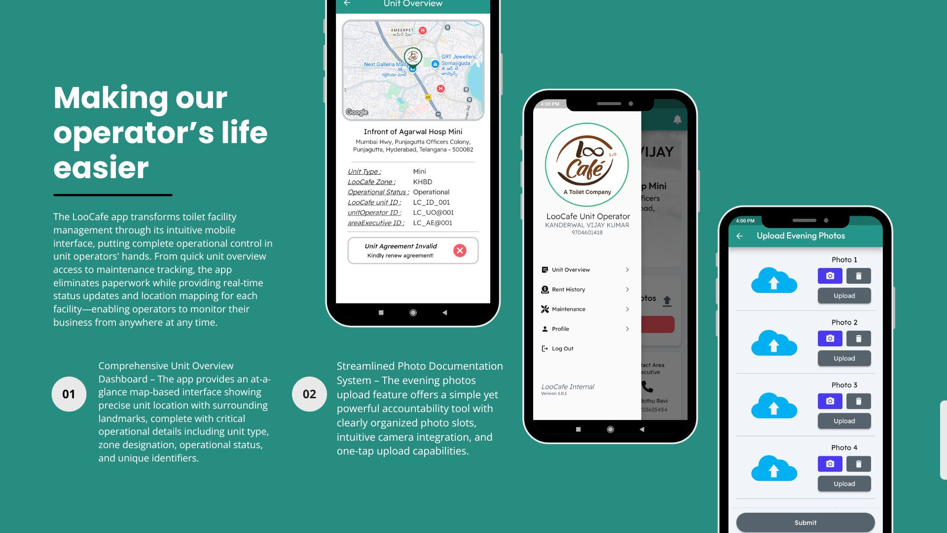 Unit Operator Interface - Making operator's life easier