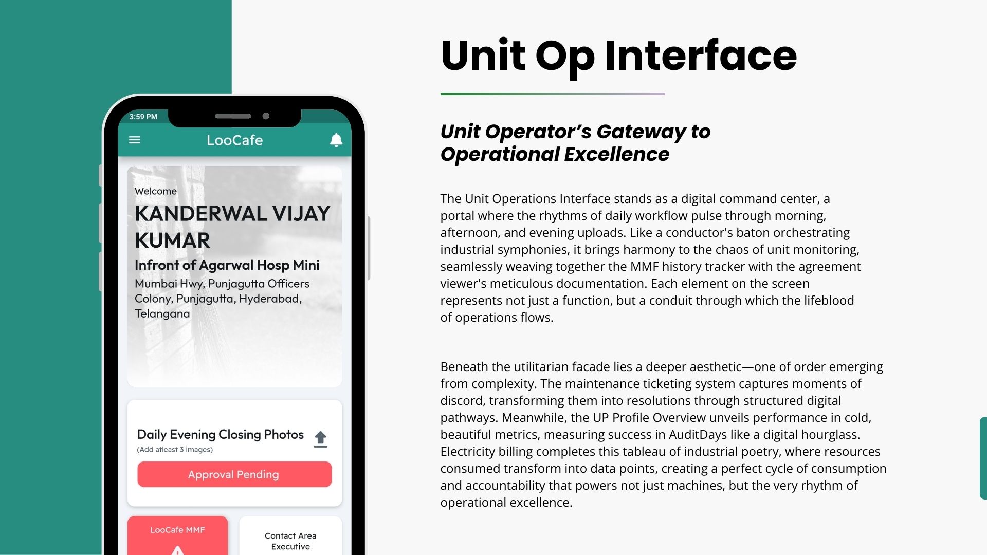 Unit Operator Interface - Gateway to Operational Excellence