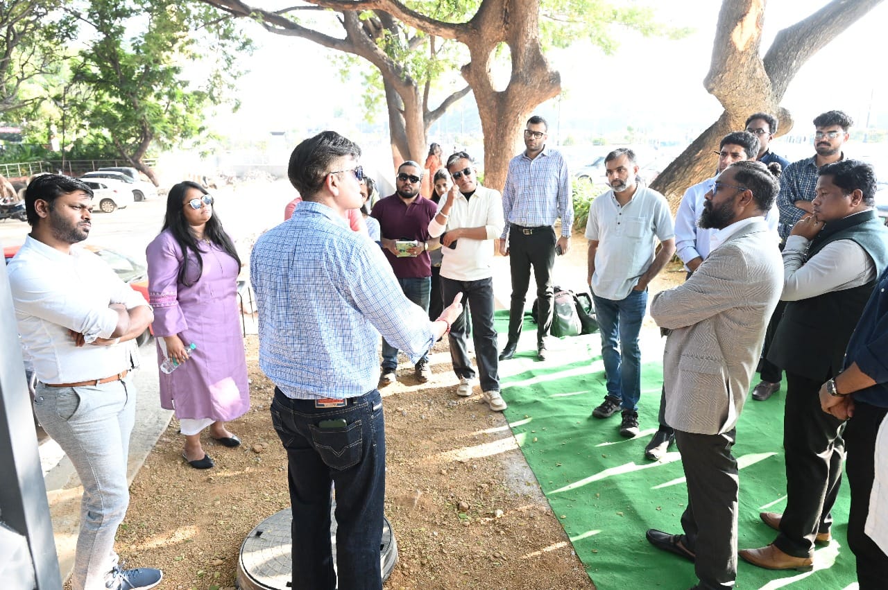 Addressing the gathering